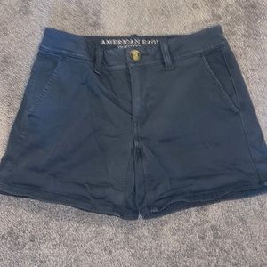 Blue shorts from AE.